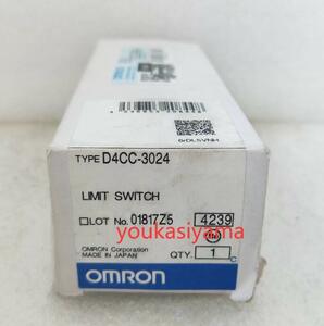 新品【東京発】　OMRON/オムロン 　D4CC- 3024 　リミットスイッチ ６ヶ月保証】