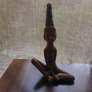 木彫り置物 民芸品