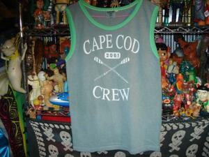 一撃落札♪古着★CAPE COD CREWタンクトップ★M★ノースリーブ