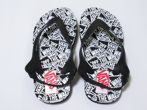 VANS Beach Mr./Ms. Dals Kids Черный логотип 19см Vans Bee Mr./Ms. Mr./Ms. Dals Heel Elastic Black Kids V758K