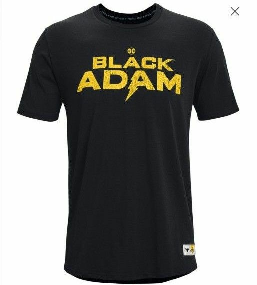 UAプロジェクトロック ブラックアダム ショートスリーブTシャツ 