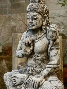 ヒンドゥーの女神デウィタラh40cm dewitara ヒンドゥー仏像　0301