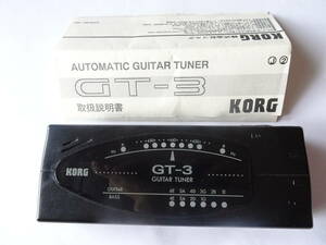 ギター＆ベースチューナー【KORG GT-3】　中古