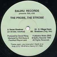 Daniel Wang The Probe, The Strobe　自身が主宰するUSのディスコ/ハウスレーベル BALIHU RECORDSより96年にリリースされた初期傑作！