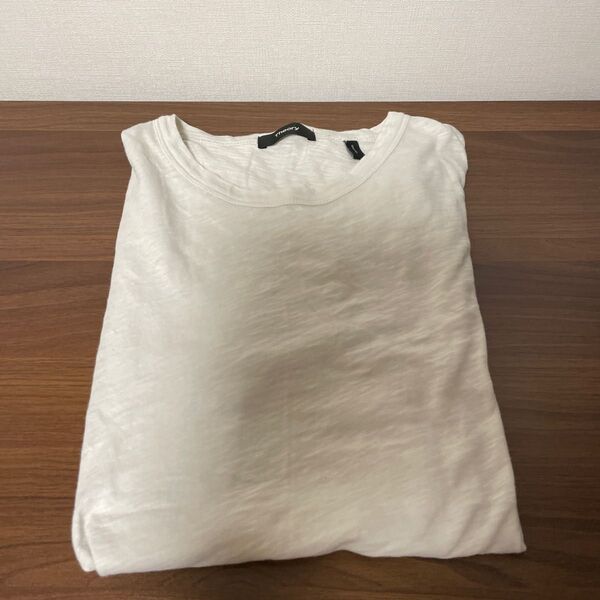 theory セオリー メンズ カットソー 半袖Tシャツ コットン 丸襟 男性用