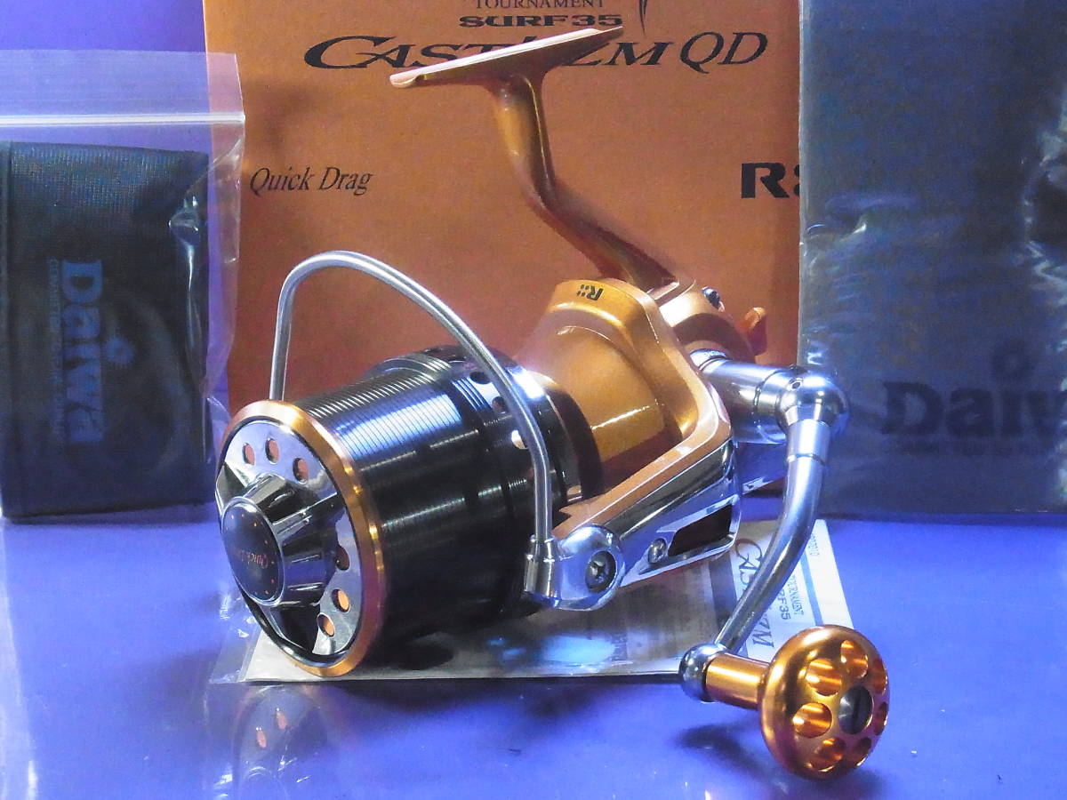 DAIWA ダイワ トーナメントサーフ35 キャスティズム 予備スプール付き