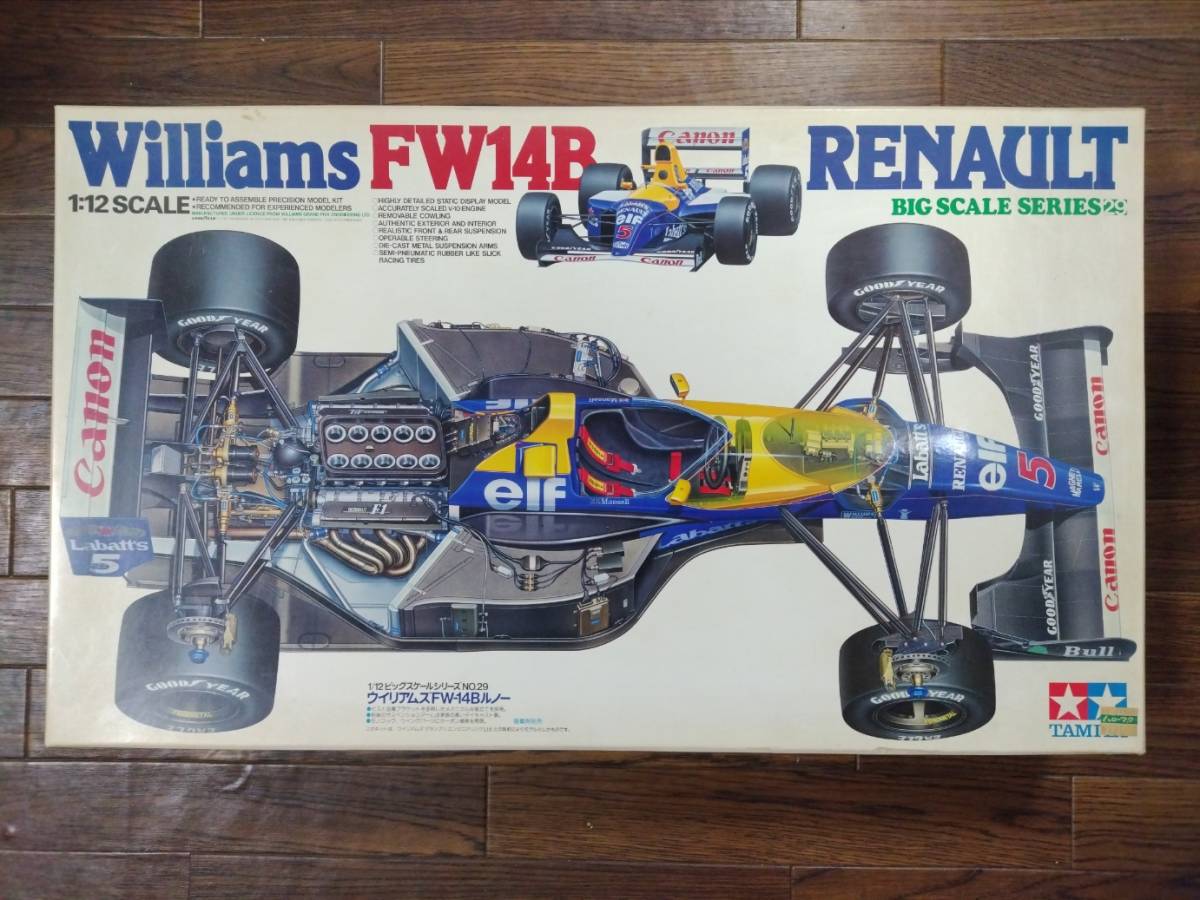 タミヤ Williams FW14B Renault 1/12 プラモデル - beautifulbooze.com