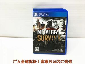 PS4 METAL GEAR SURVIVE オンライン専用 ゲームソフト 1A0009-749ey/G1