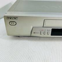 ★☆SONY ソニー ビデオカセットレコーダー SLV-R155 VHSビデオデッキ 通電確認済み 動作未確認 D☆★_画像2