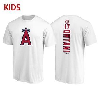 キッズ 110サイズ エンゼルス 大谷翔平モデル 白 Tシャツ1枚