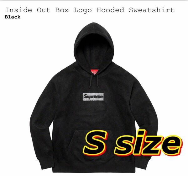Supreme Inside Out Box Logo Hooded Sweatshirt "Black" 