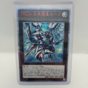 美品 遊戯王 LGB1-JP025 20thシークレットレア FNo.0 未来龍皇ホープ