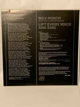 米　オリジナル　Max Roach With The J.C. White Singers Lift Every Voice And Sing Atlantic SD 1587_画像2