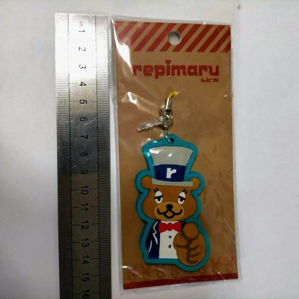 レピ丸 ラバー ストラップ イヤホンジャック ラバスト クマ アダストリア bear repimaru strap mascot earphone jack