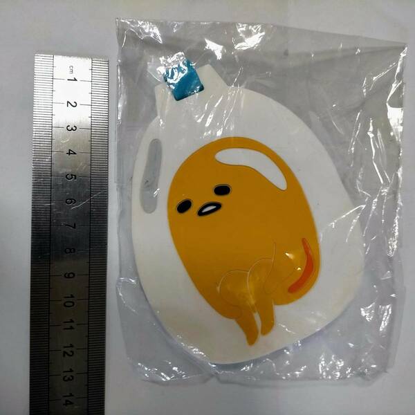 正規品 ぐでたま IC カードケース パスケース ラバー タグ ラゲッジ ネームタグ ラゲージ gudetama pass holder case name tag luggage tag