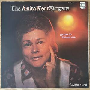 デフジャケ ANITA KERR SINGERS Grow To Know Me 国内盤 LP 1971 PHILIPS SFX-7377