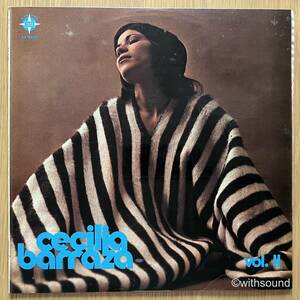 CECILIA BARRAZA Vol.II PERU ORIG LP 1974 SONO RADIO SE 9457