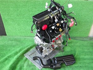 021895 93 LA300F プレオプラス KF-VE エンジン ECU付 エキマニ欠 テストOK