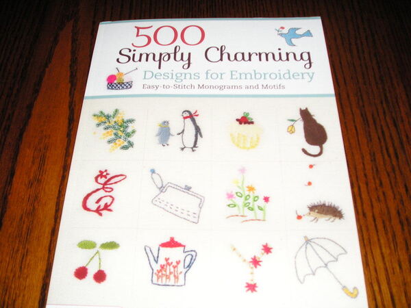 洋書・刺繍の初心者へ・500のシンプルなデザインモチーフ集・Simply Charming Designs for Embroidery