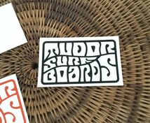 Tudor Surfboards ジョエルチューダーサーフボード　　ステッカー　ブラック　送料無料_画像1