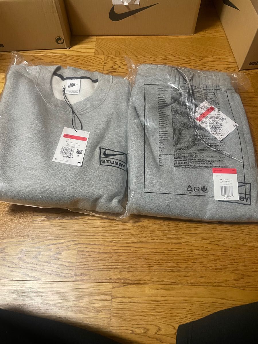 NIKE STUSSY スウェット パンツ セットアップ 値下げ不可|PayPayフリマ