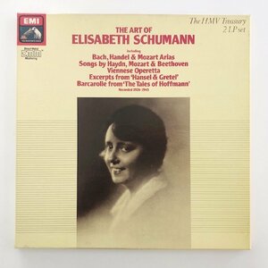 LP/ THE ART OF ELISABETH SCHUMANN / バッハ：アンナ・マグダレーナのためのクラヴィーア小曲集 他 / UK盤 BOX2枚組 EMI EX2905413 30307