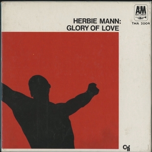 オープンリールテープ HERBIE MANN / GLORY OF LOVE 7号 19cm/s (7 1/2IPS) 4トラック 日本製 ライナー付(ヨレ)の画像1