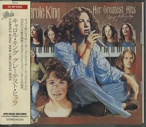 CD / CAROLE KING / HER GREATEST HITS / キャロル・キング / 国内盤 帯付き(貼付、シミ、小破れ) ライナー(シミ) 25-8P-5205 30322Ｍ