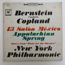 LP/ バーンスタイン、ニューヨーク・フィル / コープランド：アパラチアの春、エル・サロン・メヒコ / US盤 2EYES COLUMBIA MS6355 3_画像1