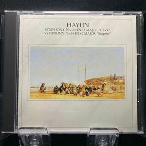 ☆中古CD☆ ハイドン：交響曲　時計　驚愕　バーンスタイン　SONY