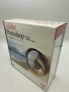 Новый неоткрытый предмет Adobe Photoshop 7.0 Японская версия продукта [Включенная доставка] Версия Windows