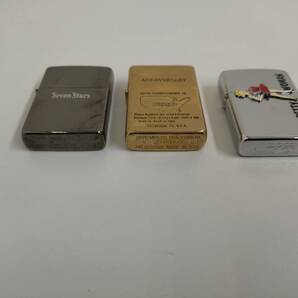 NO7644 Zippo ライター 5本まとめ EXPLORER、灰皿付シリアル番号他の画像5