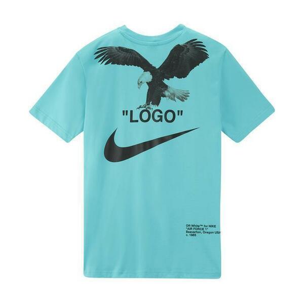 Nike x Off White NRG A6 T-Shirt (Blue) / SIZE:M