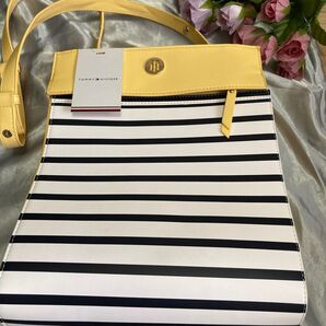 新品タグ付き★リバーシブルトミーヒルフィガー 3wayハンドバッグ 定価¥26,400
