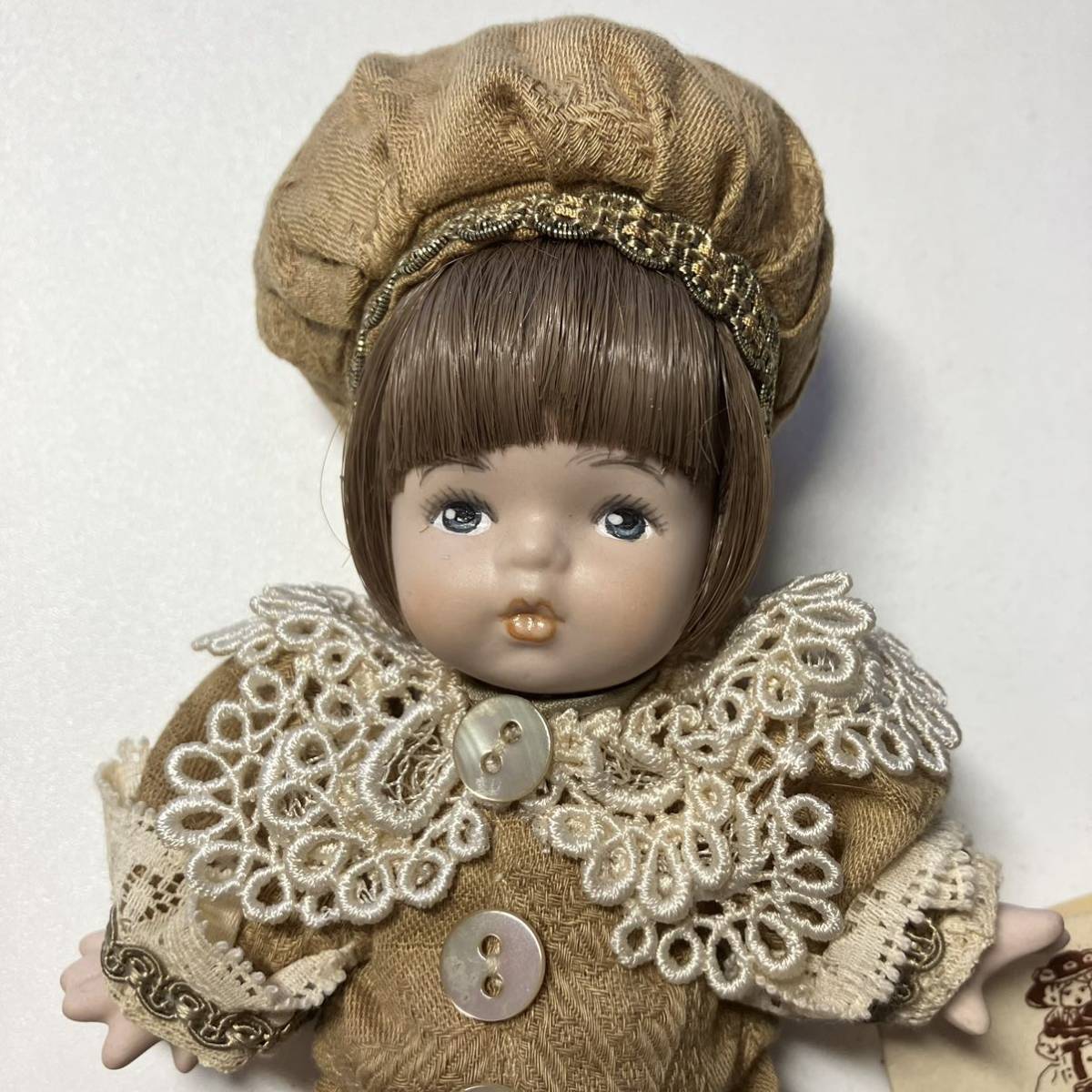 ビスクドール 2009年 国内作家 阿部彩美 フルセット 全長約46cm-