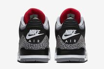 新品 未使用 国内正規品 ◆ NIKE AIR JORDAN 3 RETRO OG BLACK CEMENT 27.5cm ◆_画像10