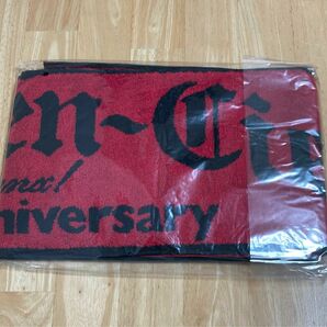 L'Arc-en-Ciel 20th L'Anniversary TOUR マフラータオル BLACK×RED