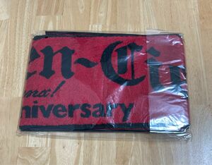 L'Arc-en-Ciel 20th L'Anniversary TOUR マフラータオル BLACK×RED