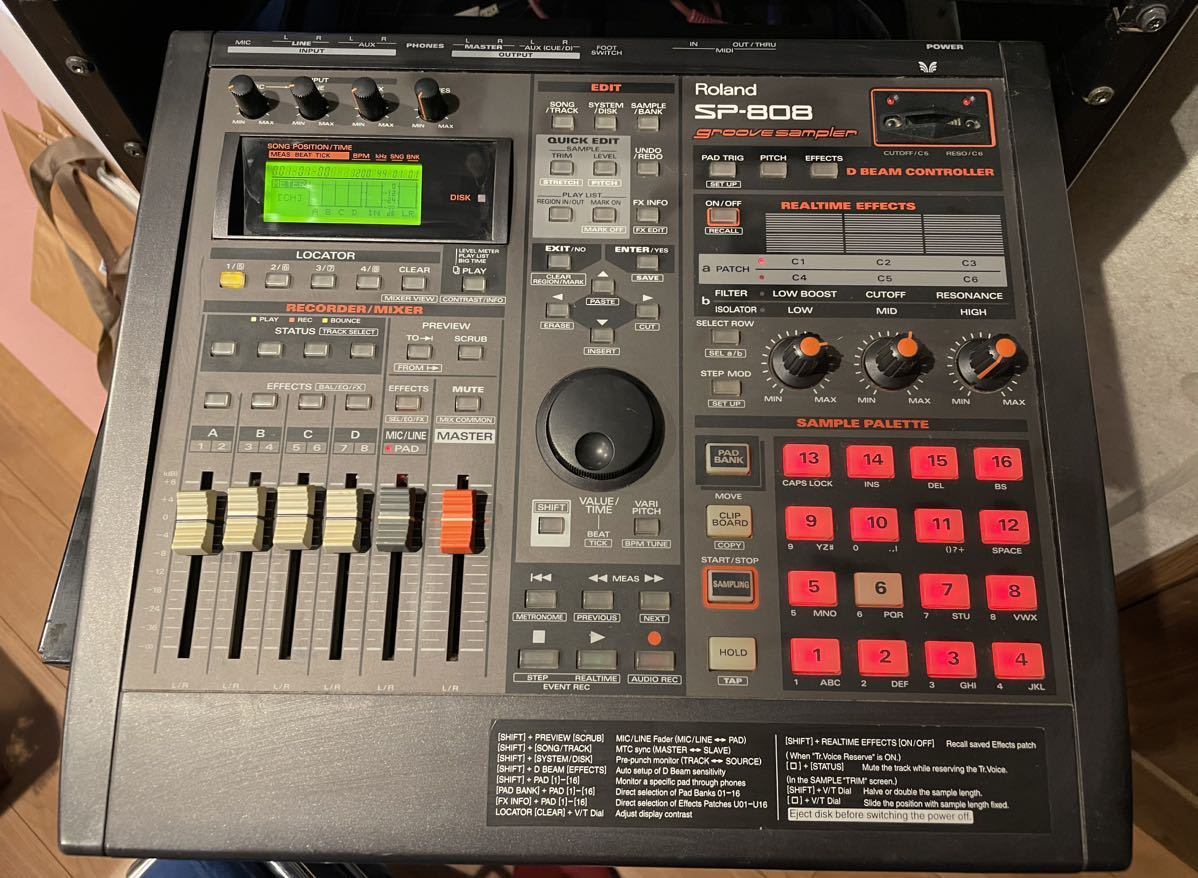 最大80%オフ! Roland【SP-808EX】にコンバートした【A-6】通電確認