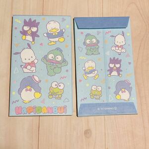 1105* Sanrio New Year's gift sack pochi sack Mini envelope 3 sheets Bad Badtz Maru a Hill. pekru Pochacco handle gyo Don tuxedo Sam Kero Kero Keroppi 