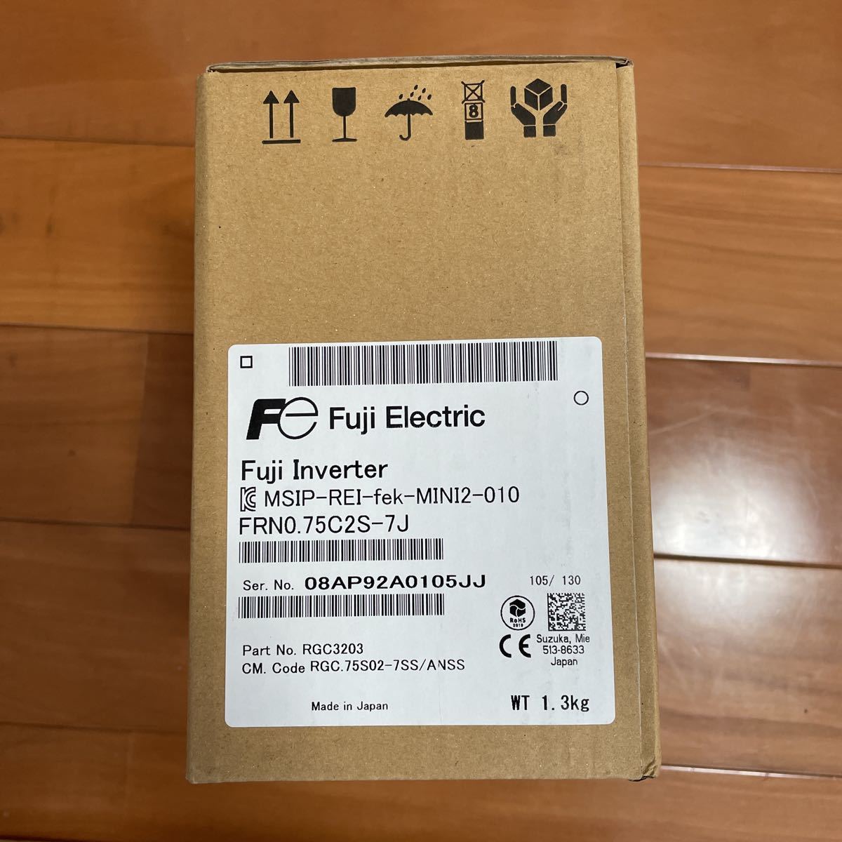 ヤフオク! -「富士電機 インバータ 0.75」の落札相場・落札価格