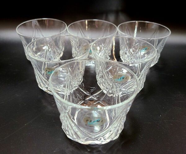 ADERIA アデリア 冷茶グラス 昭和 レトロ ガラス コップ 6個 セット