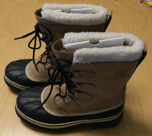 【美品】SOREL ソレル CARIBOU カリブー スノーブーツ 25.5cm 10日間使用