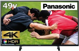 Panasonic 49V Type 4K LCD TV TH-49FX500 Беспроводная локальная локальная сеть/функция браузера/YouTube/Amazon Video/2 Split/Netflix/Hulu/HDR