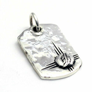  feather Eagle feather feather pendant pendant top necklace men's lady's silver 925