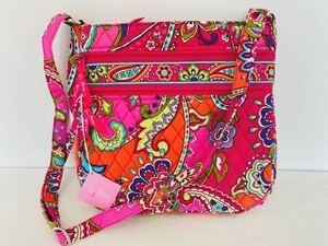 ヴェラブラッドリー☆Vera Bradley☆Triple Zip Hipster☆ショルダーバッグ新品未使用 限定柄Pink Swirls