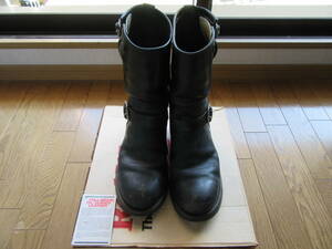 Red Wing 2268 ENGINEER BOOTS 8D 90's レッドウィング エンジニアブーツ 26cm PT83 1990年03月製造 送料込