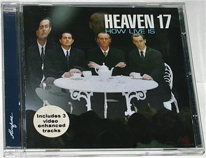 Heaven 17 ヘヴン17 How Live is UK盤CD Live at The SECC Glasgow Let Me Go Temptation Being Boiled +3 VIDEO ヘブン17