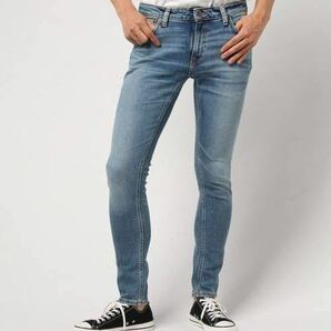 ヌーディージーンズ　Nudie Jeans スキニーリン skinny lin 26 デニム　インディゴ　Gパン