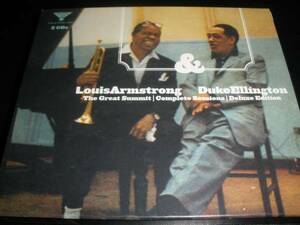 2CD ルイ・アームストロング & デューク・エリントン コンプリート グレート・サミット リマスター Duke Ellington Lous Armstrong GREAT